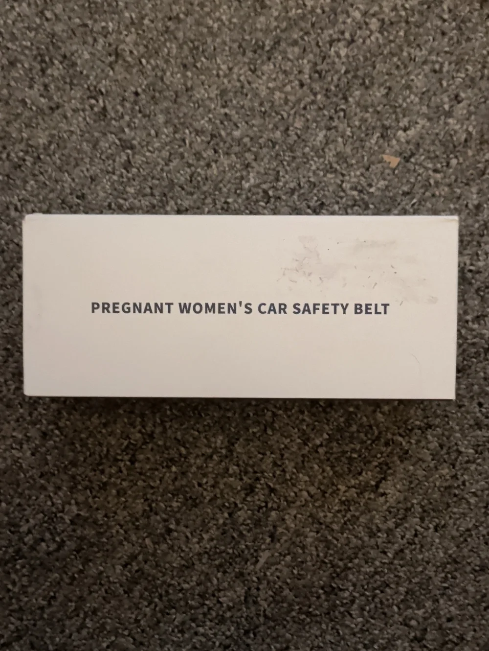 Pregnant Women's Car Safety Belt - White NEW